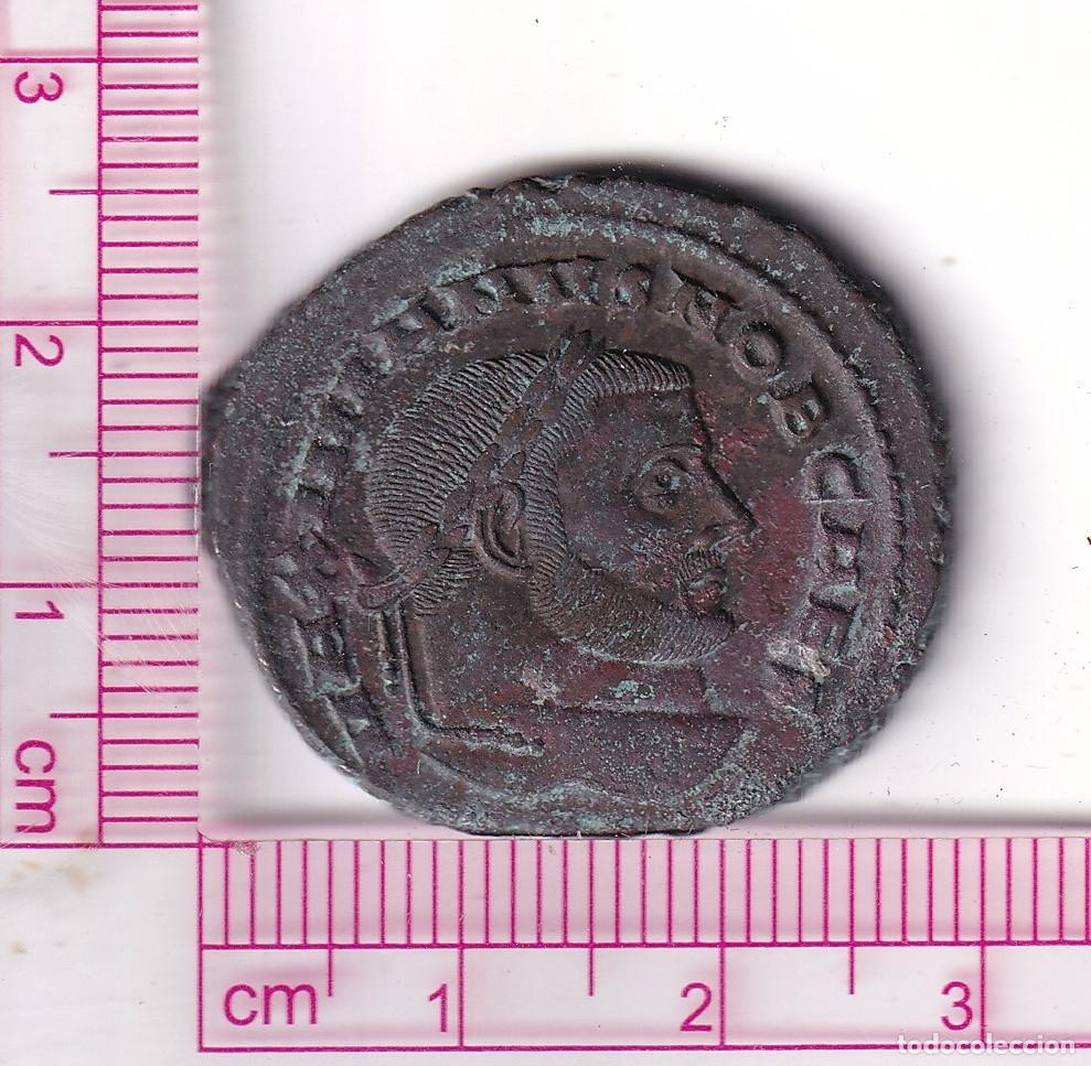 Monedas Imperio romano: CRE2448 MONEDA ROMANA NUMMUS CARTAGO MAXIMINIANO 299-303