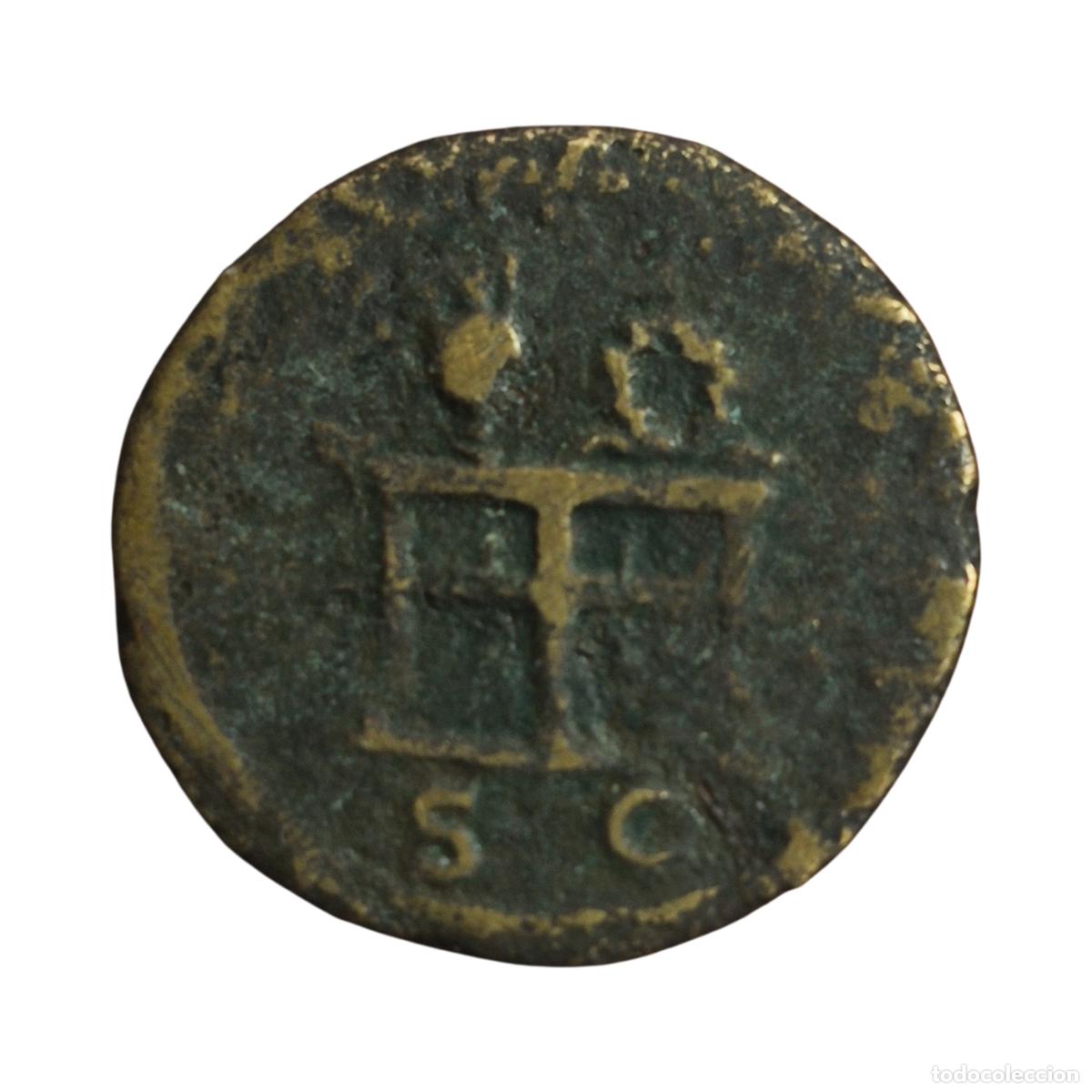 Monedas Imperio romano: NT/ SEMIS TRAJANO REV. MESA (A1984) - Foto 2