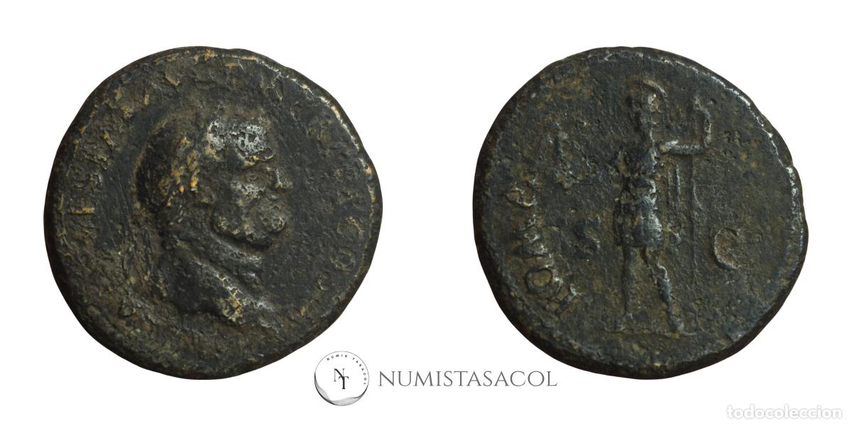Monedas Imperio romano: NT/ SESTERCIO VESPASIANO REV. ROMA (A1982) - Foto 3
