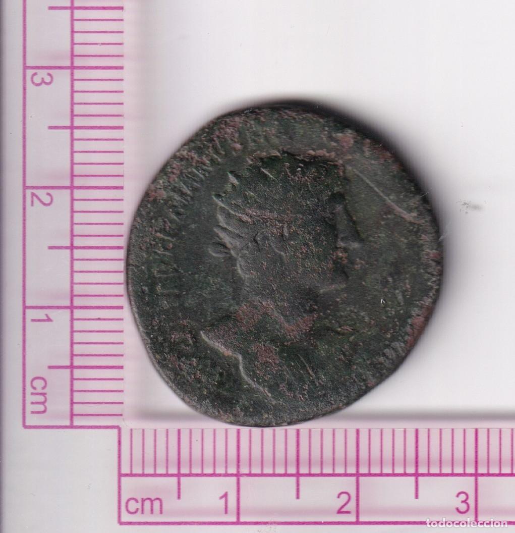 Monedas Imperio romano: CRF2110 MONEDA DUPONDIO ROMA ADRIANO REVERSO INCIERTO ORICALCO