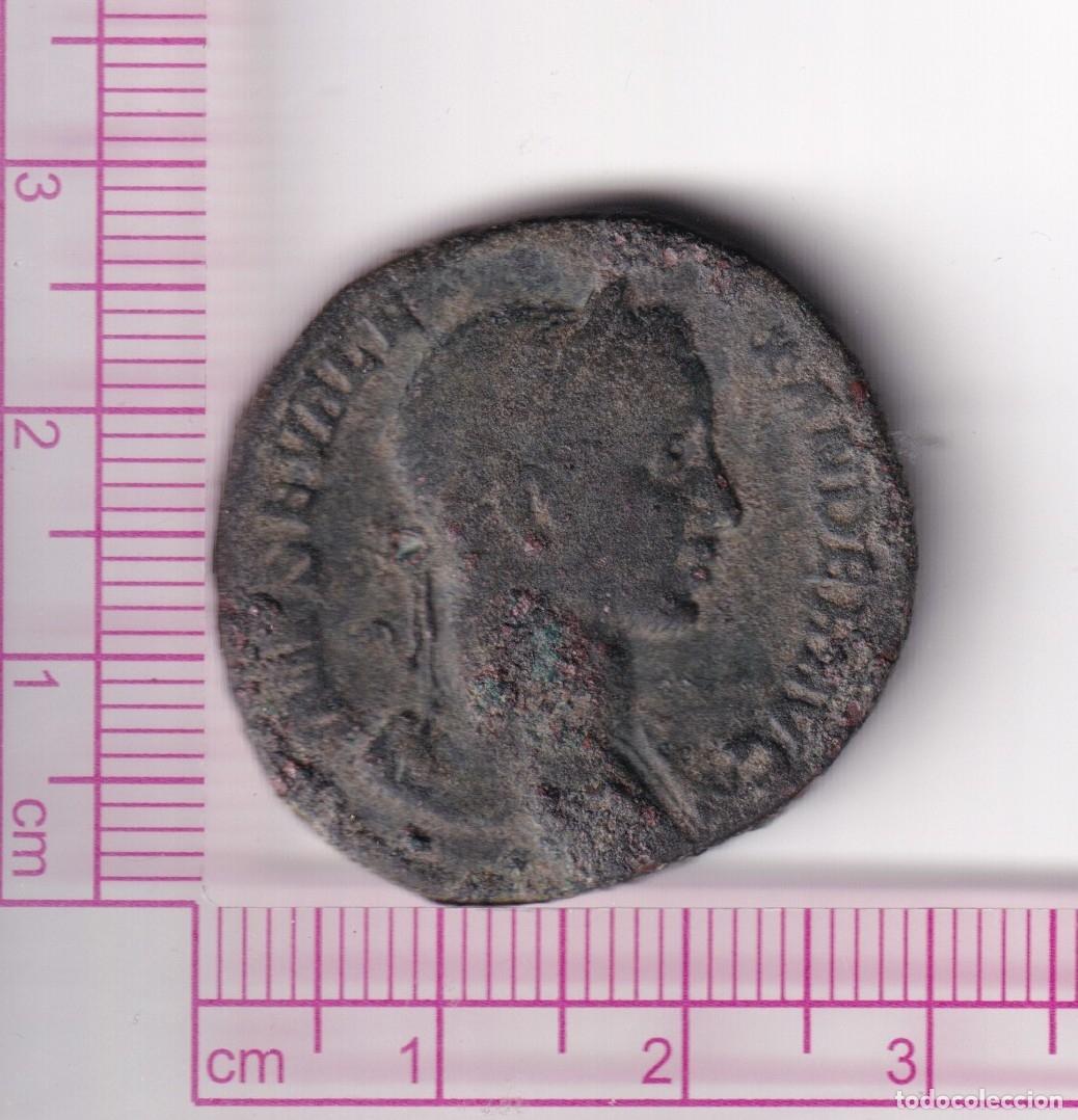 Monedas Imperio romano: CRF2116 MONEDA SESTERCIO ROMA ALEJANDRO SEVERO IUSTITIA 222-231 BRONCE