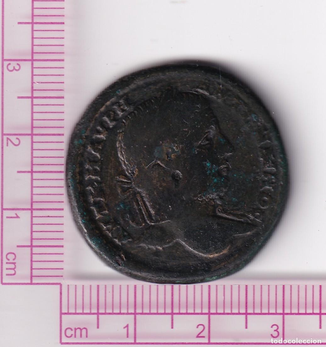 Monedas Imperio romano: CRF2129 MONEDA AE18 TRAJAN&Oacute;POLIS CARACALLA ATENEA 198-217 BRONCE