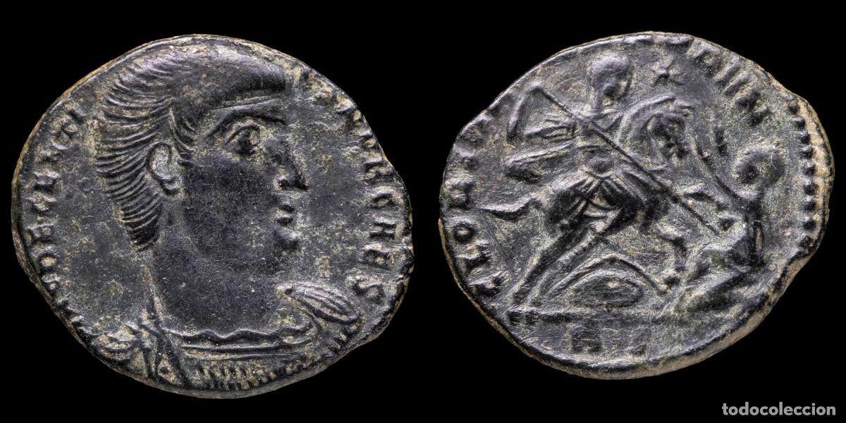 Monedas Imperio romano: Decentius Follis - GLORIA ROMANORVM, Rome - 23 mm / 5,02 gr.