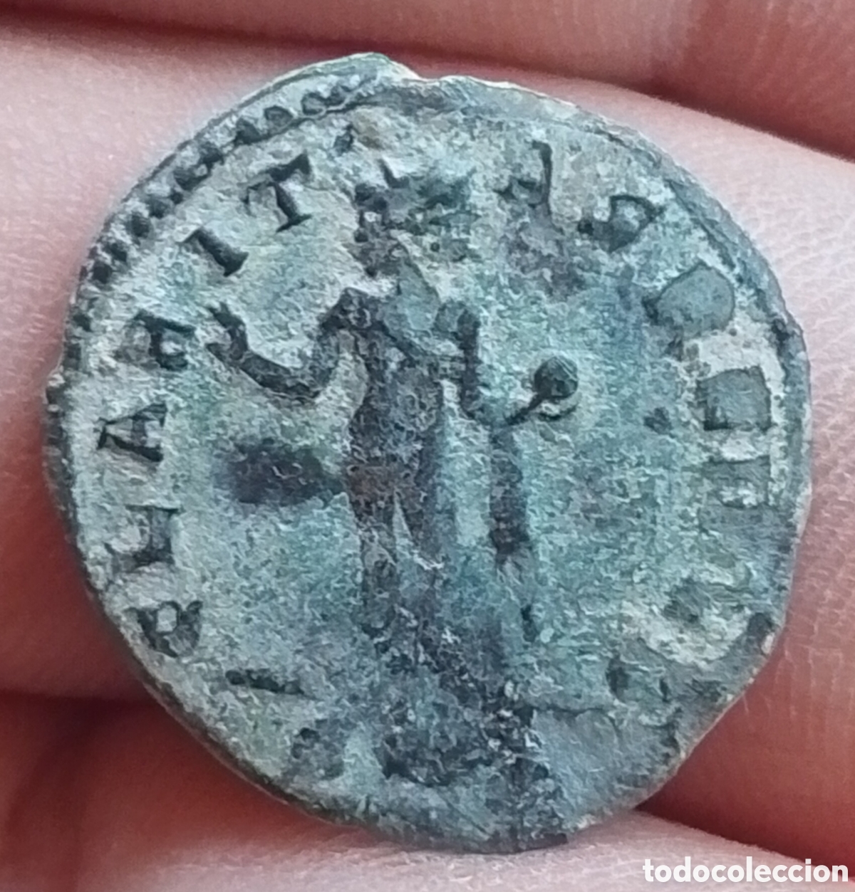 Monedas Imperio romano: Constantino II follis Claritas Rei Pub Sarl Arelate