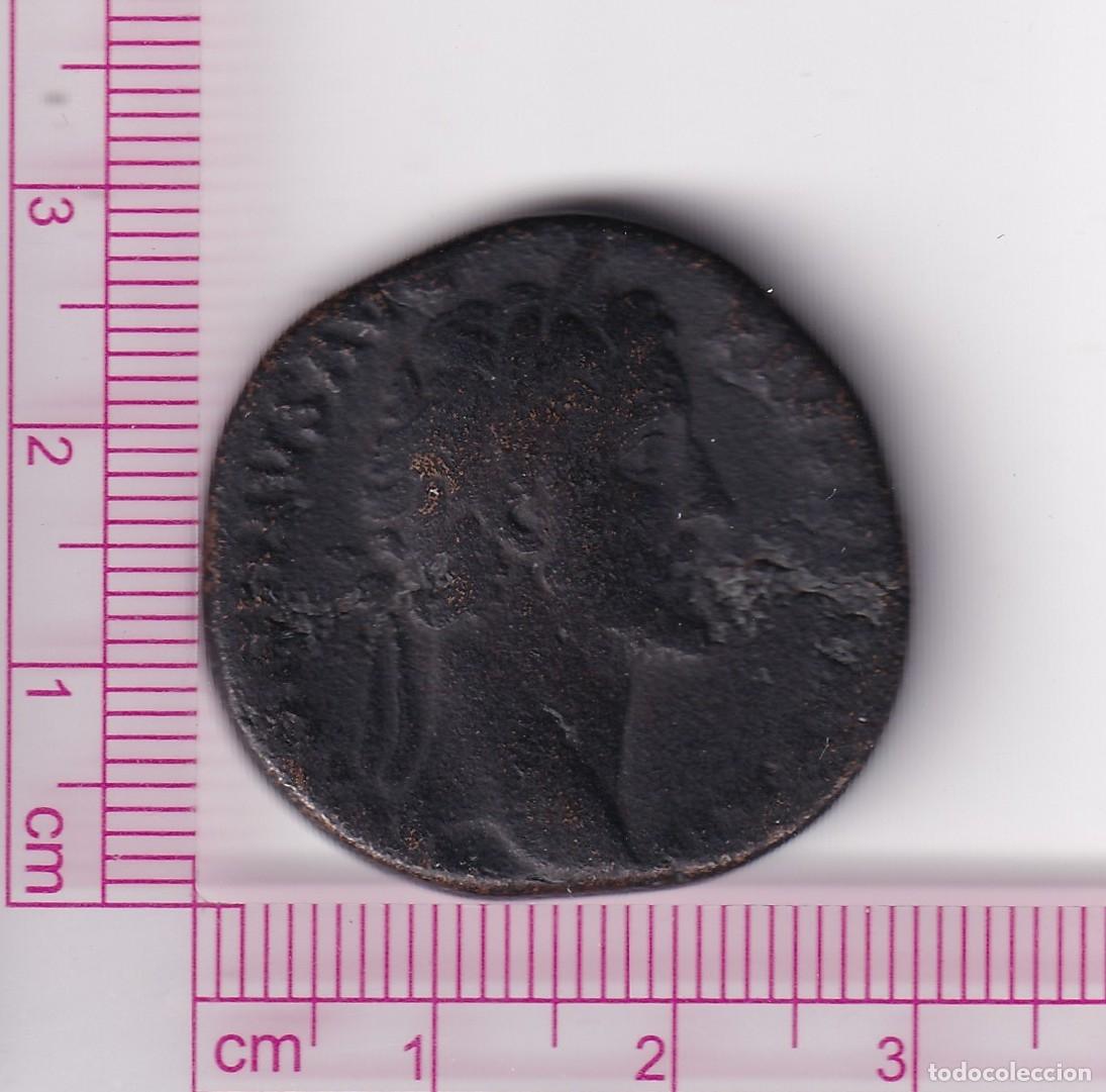 Monedas Imperio romano: H0552 MONEDA SESTERCIO ROMA ANTONINO PIO AEQUITAS 148-149 BRONCE
