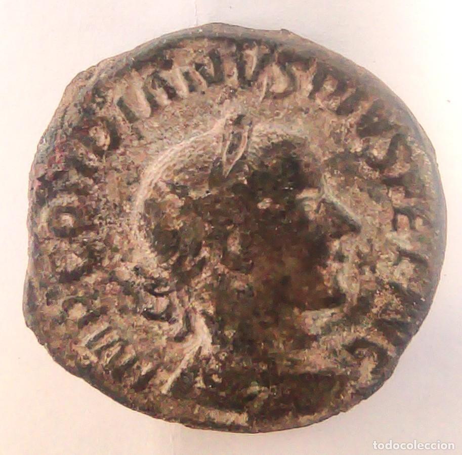 Monedas Imperio romano: Sestercio romano de Gordiano III con Apolo sentado