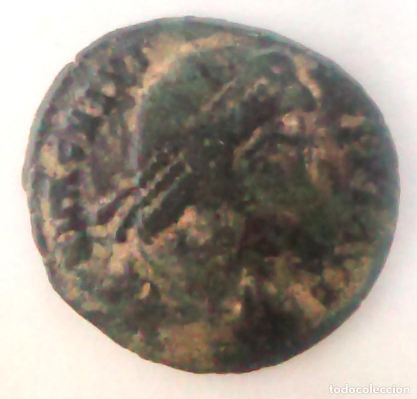Monedas Imperio romano: Moneda romana de Magno M&aacute;ximo &ndash; REPARATIO REIPVB - Foto 1