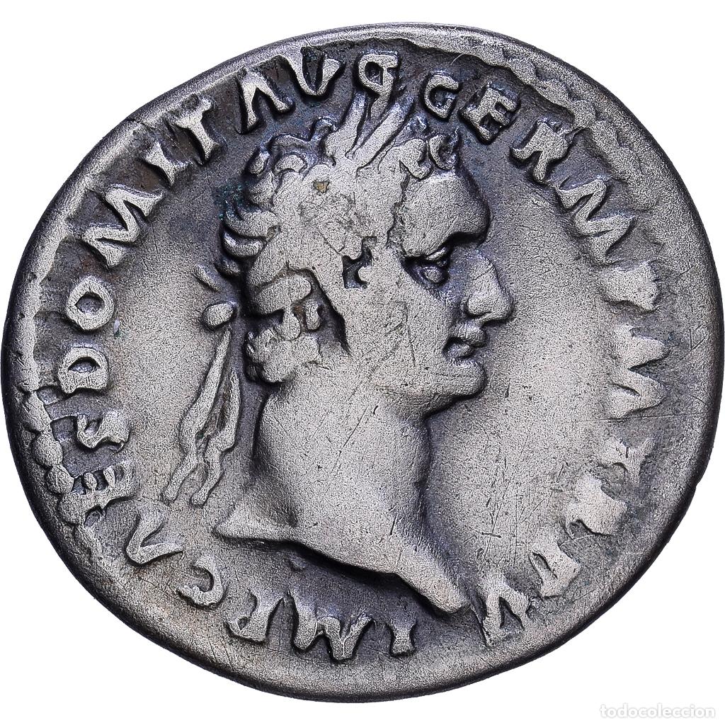 Monedas Imperio romano: [#1547990] Roman Empire, Domitian, Denarius, 86, Rome, Plata, BC+, RIC:447