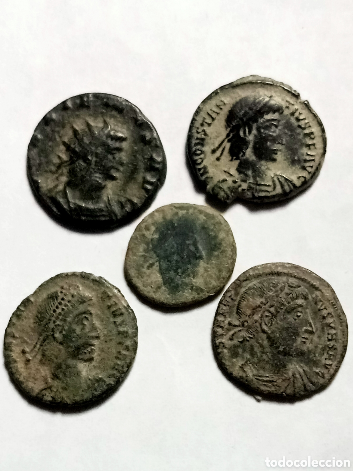 Monedas Imperio romano: 5 BAJO IMP - SIGLOS III Y IV- FOLIS y CENTIONALES