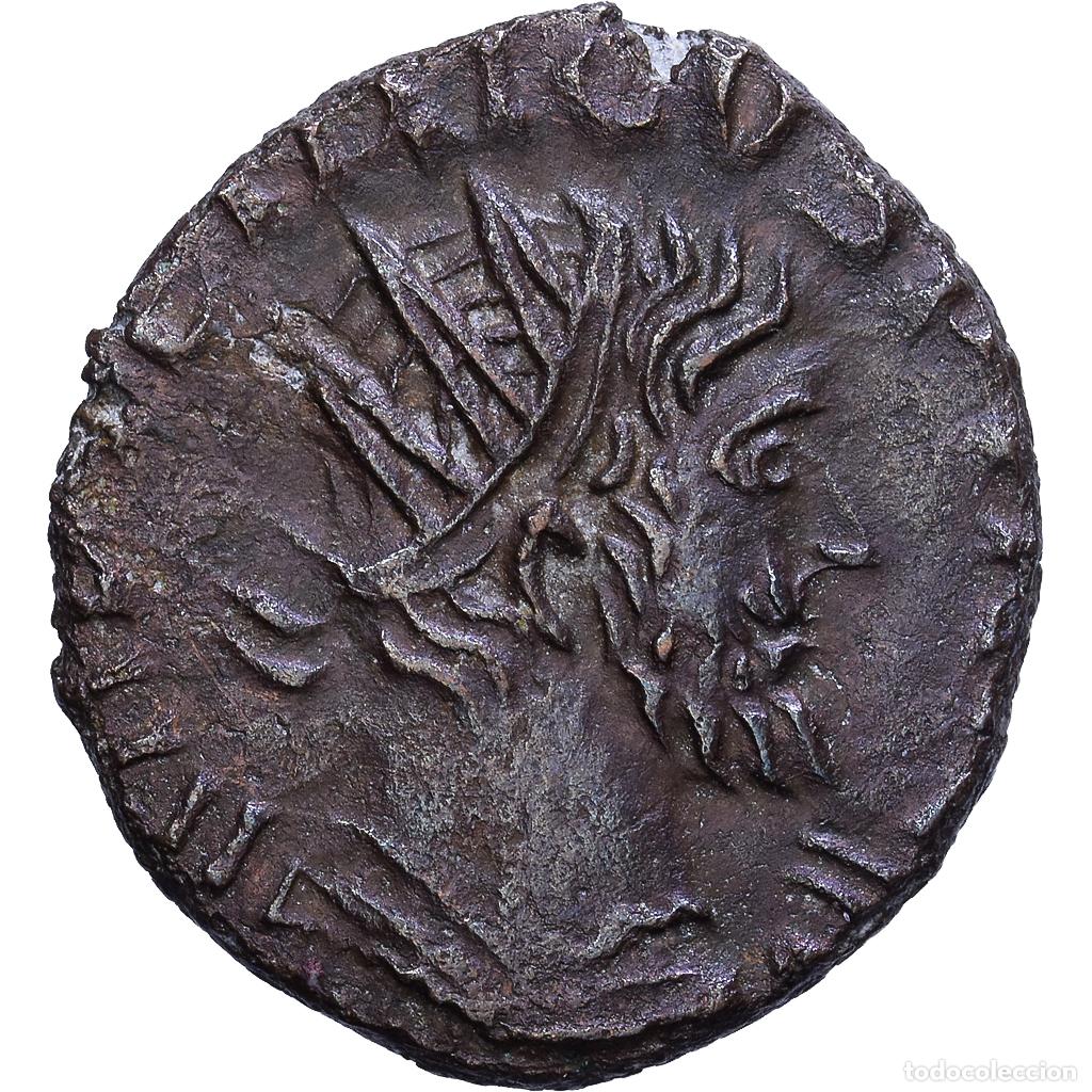 Monedas Imperio romano: [#1548051] Roman Empire, Tetricus I, Ae, 271-274, Barbaric imitation, Bronce, MBC, RIC:126