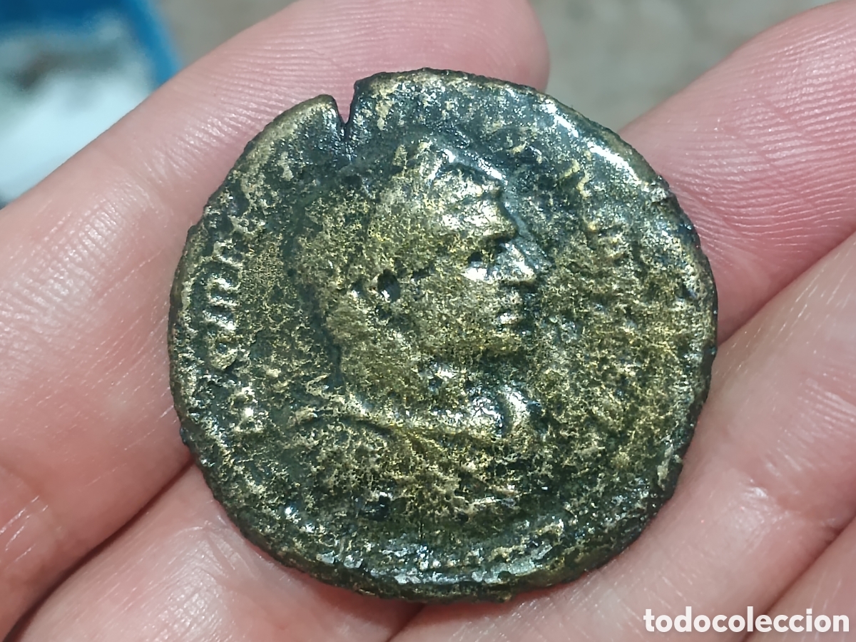 Monedas Imperio romano: Caracalla, Sestercio, 212-213