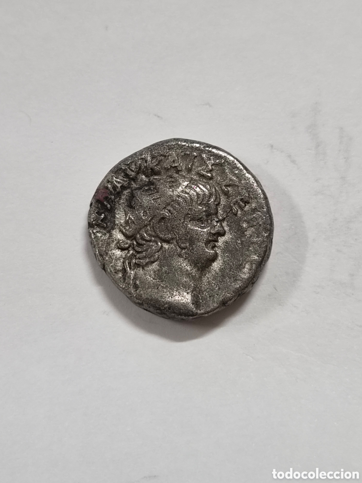 Monedas Imperio romano: Tetradracma de plata de Ner&oacute;n ( 64 - 65 D.c ) con serapis en reverso pesa 12,72 gr