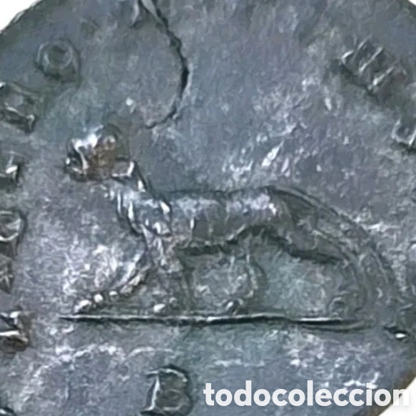 Monedas Imperio romano: Antoniniano. Galieno. 253-268 D.C. Ceca Roma B. Libero Cons Avg