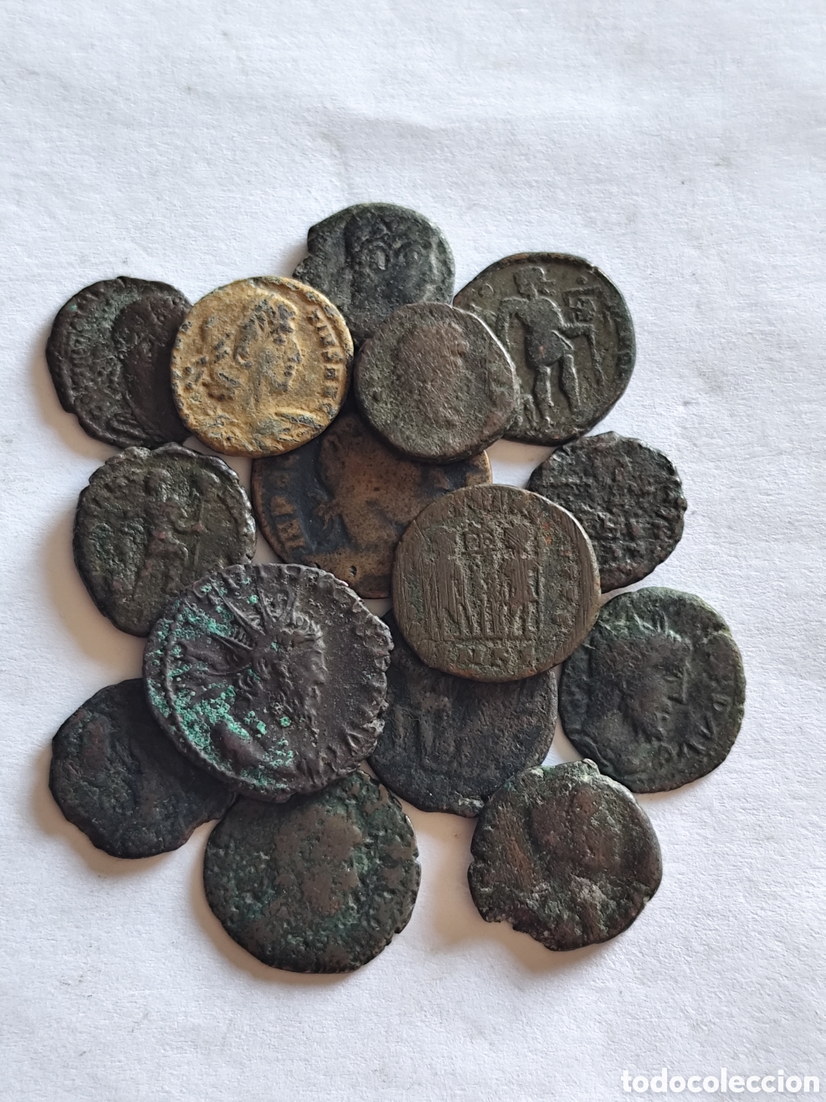 Monedas Imperio romano: Antiguas monedas romanas - Foto 1