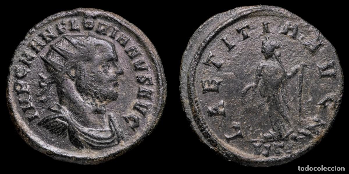 Monedas Imperio romano: Florianus Antoninianus - LAETITIA, Rome - 21 mm / 2,74 gr.