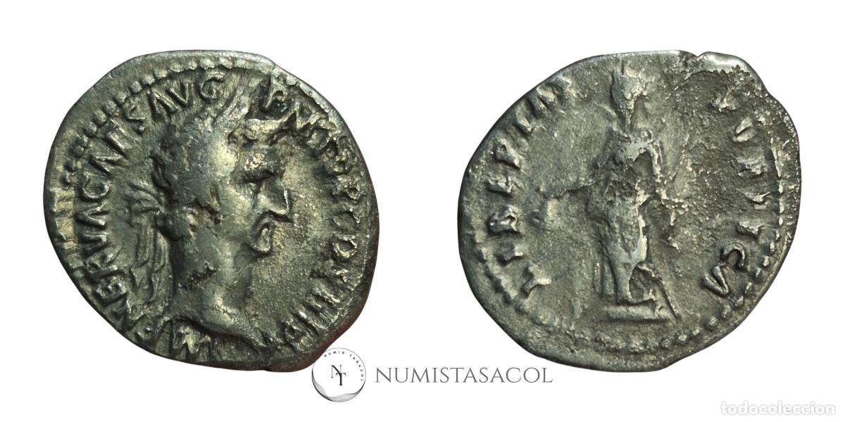 Monedas Imperio romano: NT/ DENARIO NERVA LIBERTAS (A2008) - Foto 3