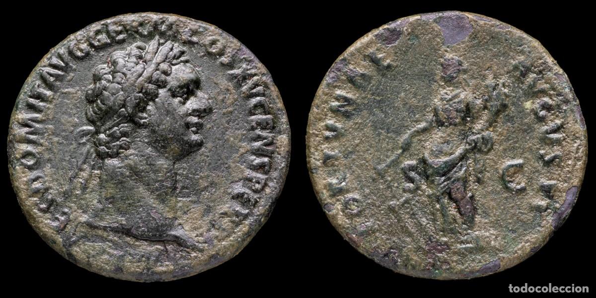 Monedas Imperio romano: Domitian As - FORTVNAE AVGVSTI SC - 27 mm / 10,10 gr.