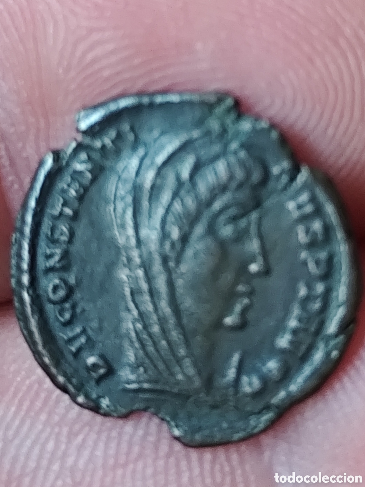 Monedas Imperio romano: Antigua moneda romana - Foto 1