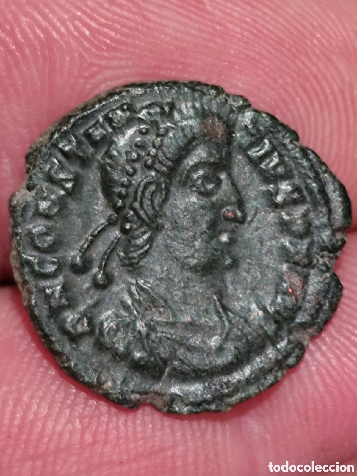 Monedas Imperio romano: Antigua moneda romana - Foto 2
