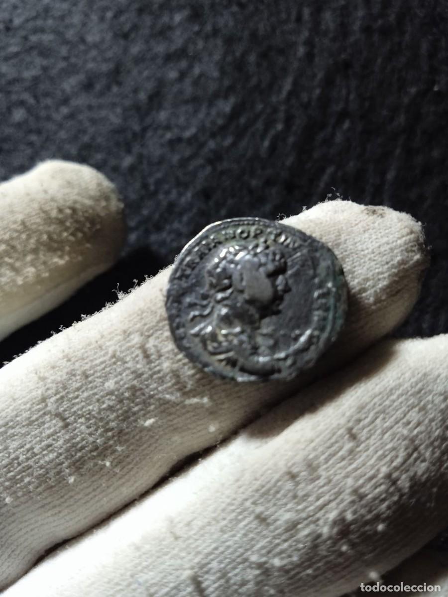 Moedas Imp&eacute;rio Romano: Bonito denario romano de plata de Trajano