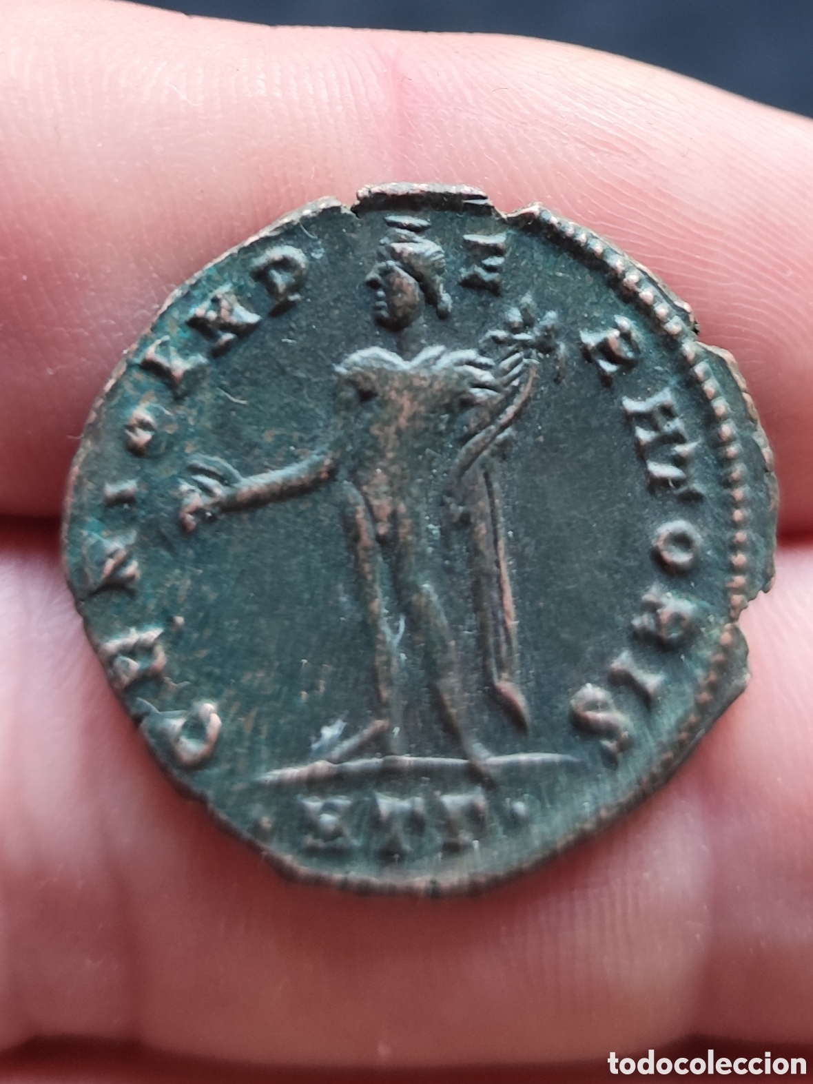 Monedas Imperio romano: Antigua moneda romana - Foto 2