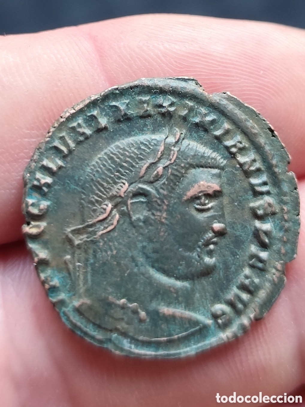 Monedas Imperio romano: Antigua moneda romana - Foto 1