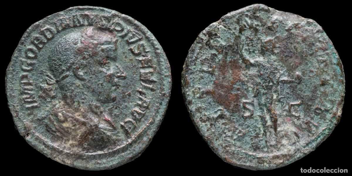 Monedas Imperio romano: Gordian III Sestertius - AETERNITATI AVG SC - 32 mm / 19,17 gr.
