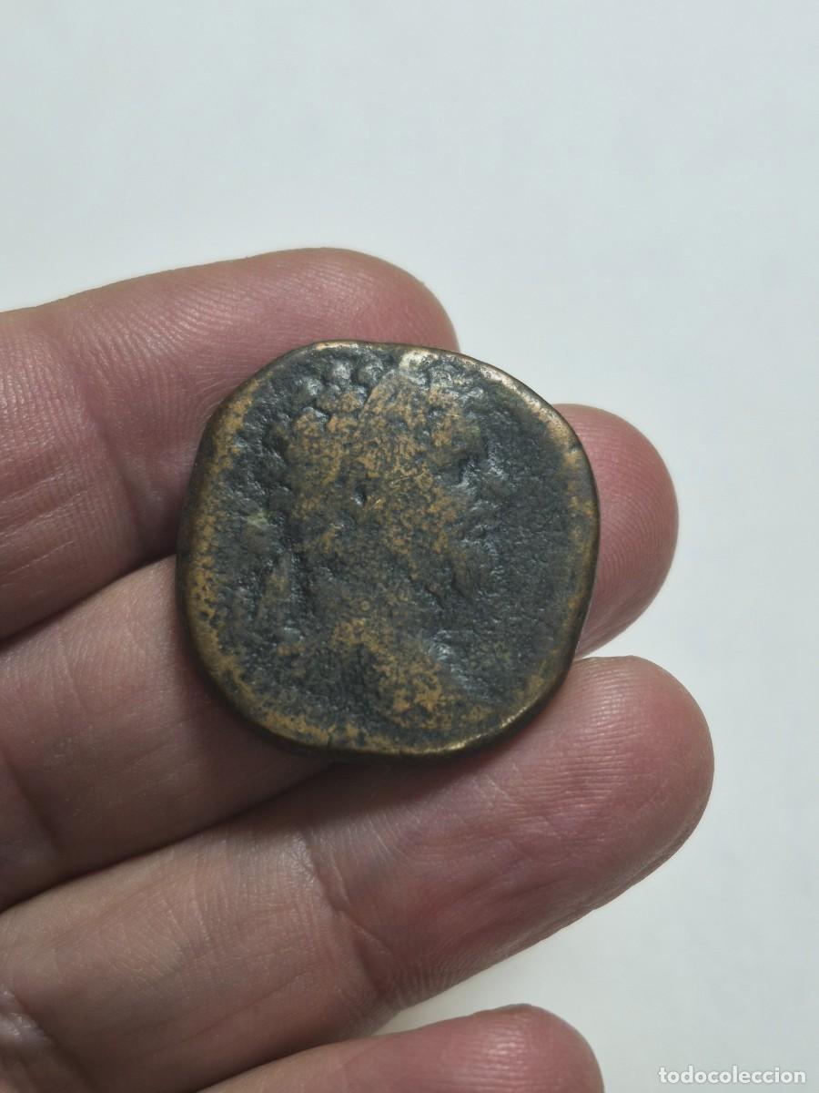 Monedas Imperio romano: NT/ SESTERCIO SEPTIMIO SEVERO ESCASO REVERSO EMPERADOR A CABALLO 20,73 GRS (A2016)