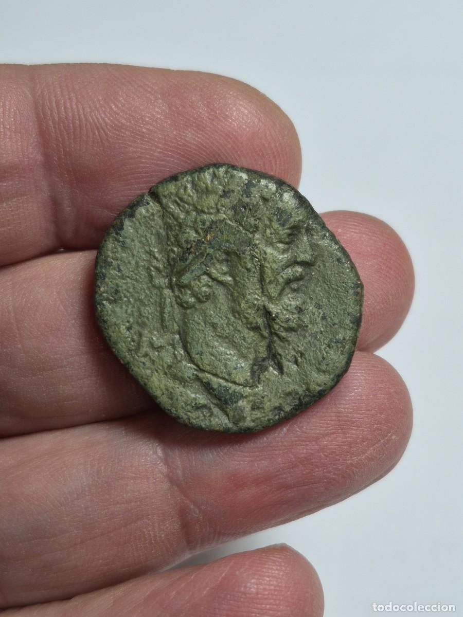 Monedas Imperio romano: NT/ SESTERCIO SEPTIMIO SEVERO ESCASO REVERSO AGUILA LEGIONARIA 17,08 GRS (A2017)