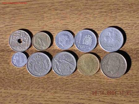 Monedas Juan Carlos I: lote de monedas de espa&ntilde;a - Foto 1