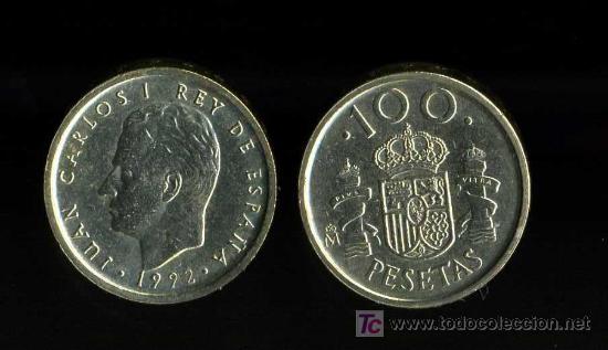 Monete Juan Carlos I: 100 Pesetas 1992 S/C