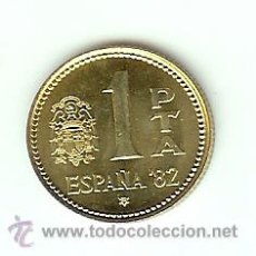 Monedas Juan Carlos I: 1 PTA DEL AÑO 198O-82 SIN CIRCULAR. Lote 21962179