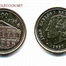 Monedas Juan Carlos I: PAREJA MONEDAS 100 PESETAS . 1997 SIN CIRCULAR. Lote 312584383