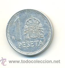 Monedas Juan Carlos I: 3-00187-. 1 pesta 1987 RC
