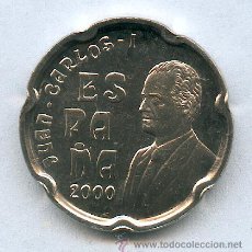 Monedas Juan Carlos I: 50 PESETAS AÑO 2000 SIN CIRCULAR. PRECIOSA. Lote 188581310