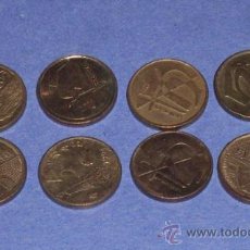 Monedas Juan Carlos I: 8 MONEDAS 5 PTAS - VARIOS AÑOS. Lote 27556314