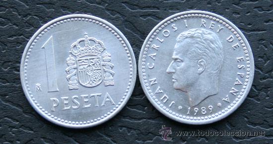 Monete Juan Carlos I: 1 peseta 1982