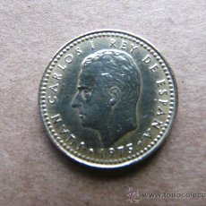 Monedas Juan Carlos I: MONEDA 1 UNA PESETA JUAN CARLOS I - AÑO 1975 ESTRELLA 80. Lote 34417231