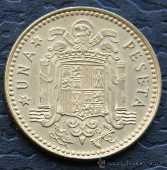 Moedas Juan Carlos I: 1 peseta 1975*80