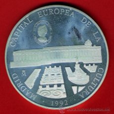 Monedas Juan Carlos I: MONEDA PLATA 25 ECU ECUS 1992 TIPO CINCUENTIN MADRID CAPITAL EUROPEA LEER ORIGINAL, AL49. Lote 37985273