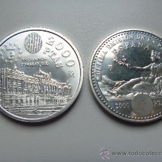 Monedas Juan Carlos I: MONEDAS PLATA JUAN CARLOS I 1995 Y 2001