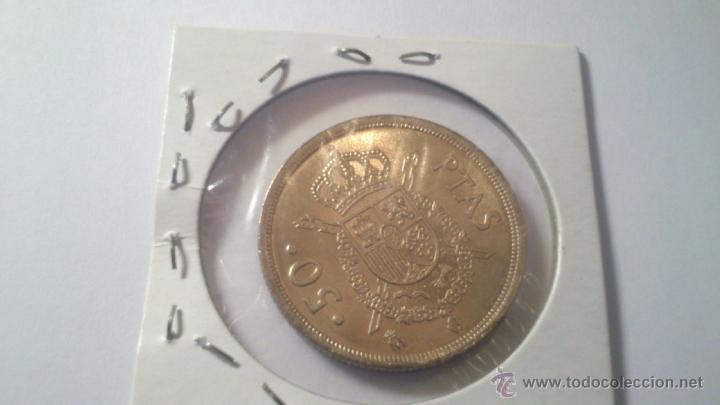 Monedas Juan Carlos I: Moneda de 50 pts 1982 sin circular - Foto 2