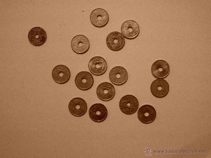 Moedas Juan Carlos I: 25 PESETAS-LOTE DE 9 piezas