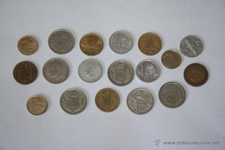 Moedas Juan Carlos I: MONEDAS LOTE DE DUROS Y PESETAS