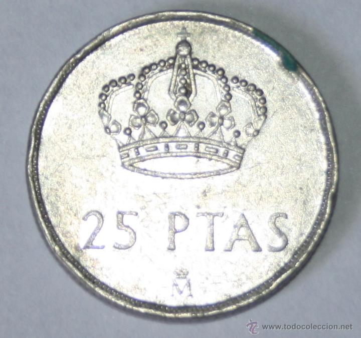 Moedas Juan Carlos I: 25 PESETAS DE 1983