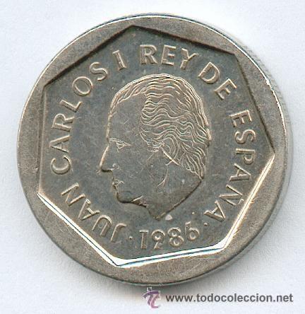 Moedas Juan Carlos I: 200 pesetas de 1986