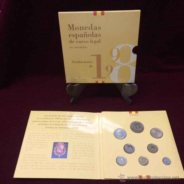Moedas Juan Carlos I: CARTERA OFICIAL FNMT 1998 -PESETAS-
