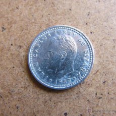 Monedas Juan Carlos I: MONEDA DE 1 UNA PESETA 1987 ESPAÑA - JUAN CARLOS I. Lote 48371499