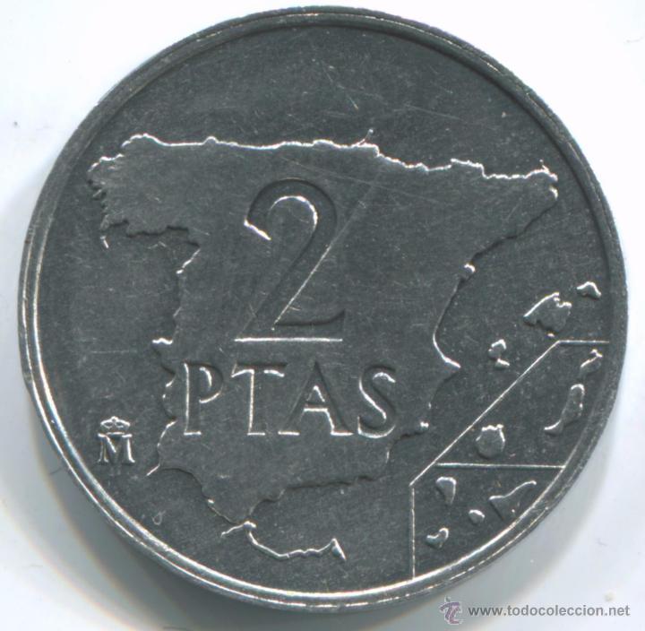 Monedas Juan Carlos I: Moneda de 2 pesetas de 1984 - Foto 1