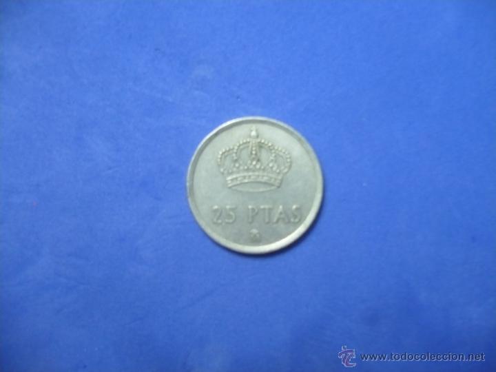 Monedas Juan Carlos I: MONEDA - 25 PESETAS - ESPA&Ntilde;A 1982 - Foto 2